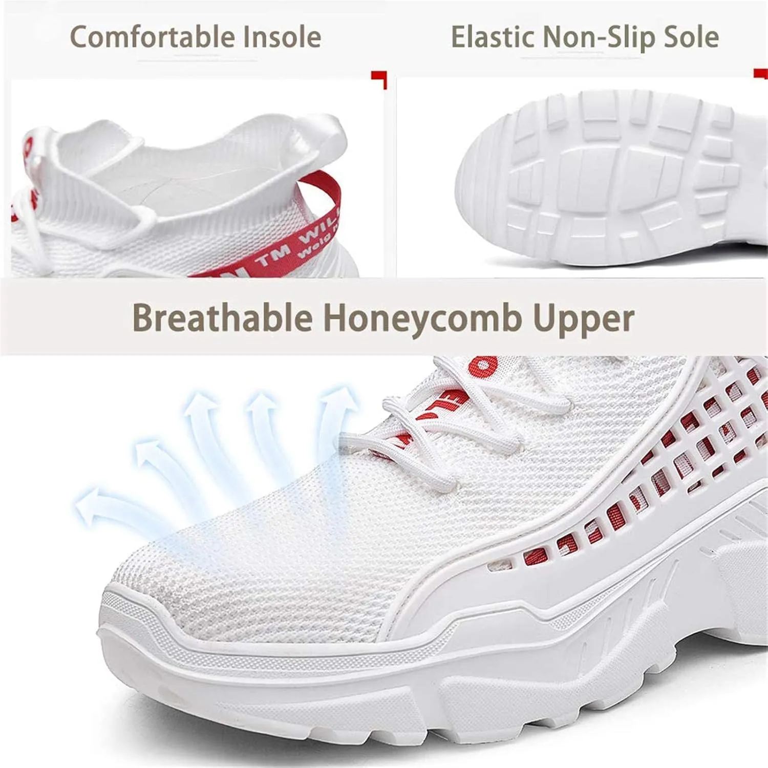 Walking Shoes for Men Fashion Sneakers Athletic Sport Running Casual Tennis Shoe