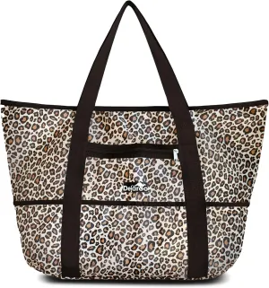 Waterproof Beach Bag - Weekend Overnight Tote - Large and Lightweight