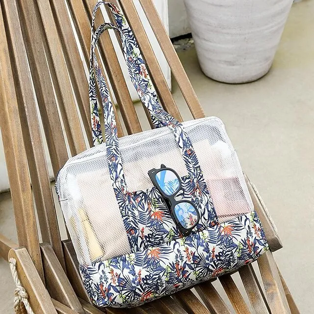 Waterproof Beach Swimming Gym Wet/Dry Separation Toiletry Bag, Shower Bath Clothing Bag for Dry and Wet Storage