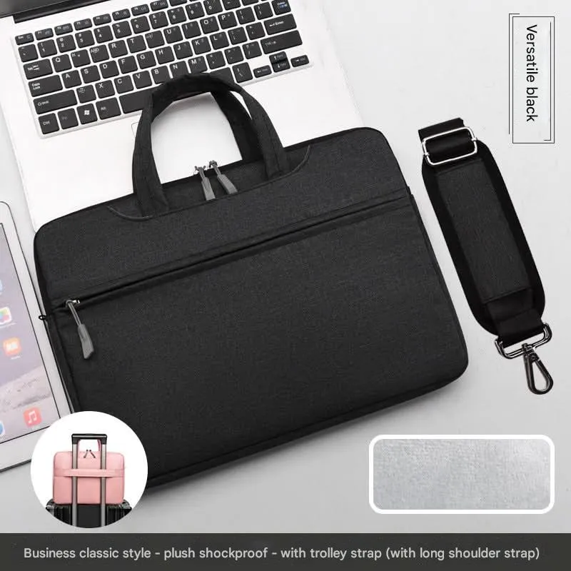 Waterproof Shockproof Laptop Bag with Strap