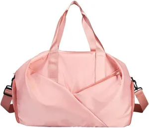 Weekend Shoulder Large Gym Tote Overnight Nylon Hospital Carry Travel Duffel for Women/Men Sport Duffel