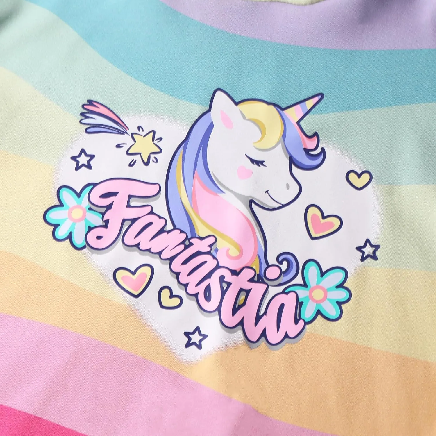 WELAKEN Unicorn Sweatshirts for Girls Toddler & Kids II Little Girl's Pullover Tops Sweaters & Hoodies
