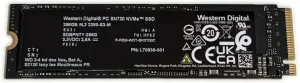 Western Digital WD 256GB Gaming SSD PC SN730 Black L70938-001 M.2 2280 PCIe Gen3 x4 NVMe SDBPNTY-256G Solid State Drive for Dell HP Omen Victus Lenovo Laptop Desktop Ultrabook