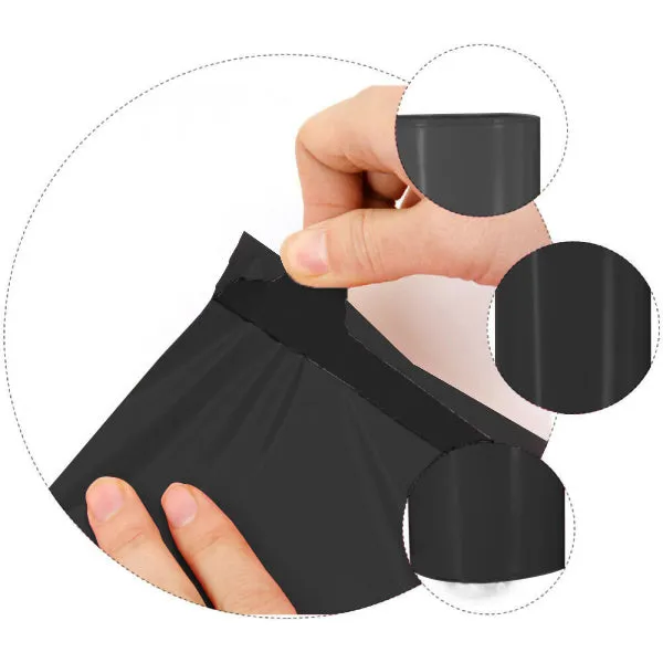 Wholesale 10,000pcs 255mm x 330mm   40mm Poly Mailing Courier Satchels - Black