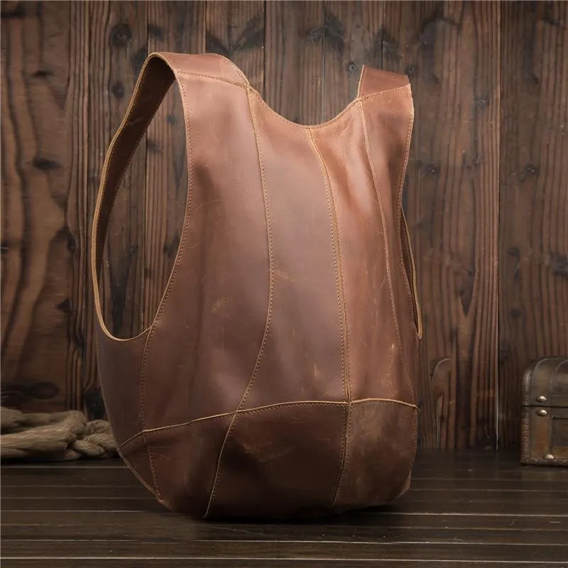 Women Genuine Leather Anti-theft Backpack