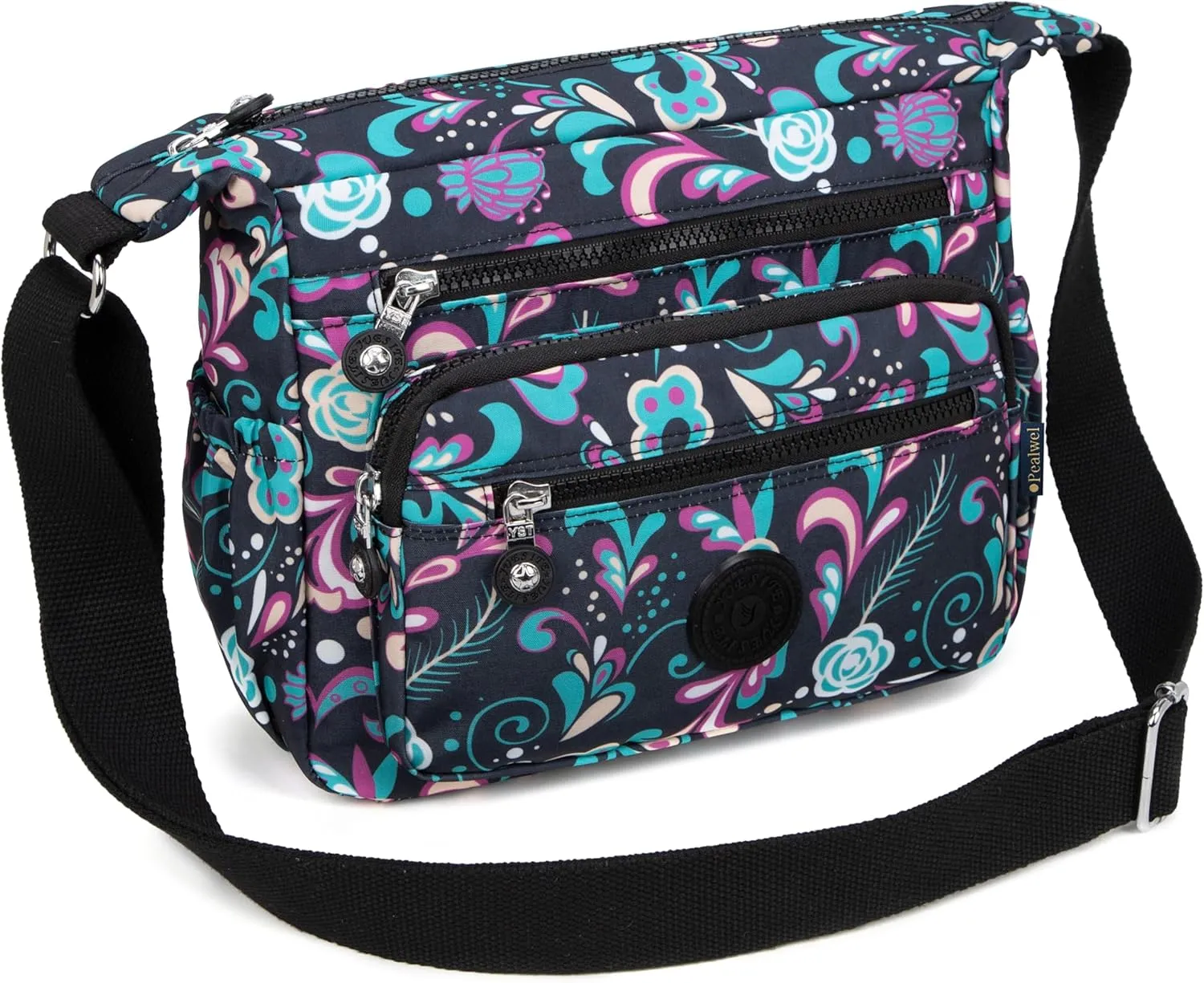 Women Shoulder Handbag Roomy Multiple Pockets Bag Ladies Crossbody Purse Tote Top Handle Satchel