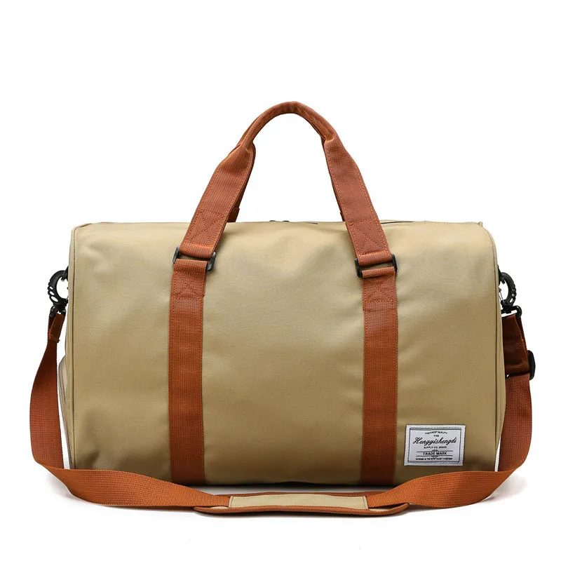 Women's & Men's & Fashion Fitness Leisure Korean Short Travel Bags