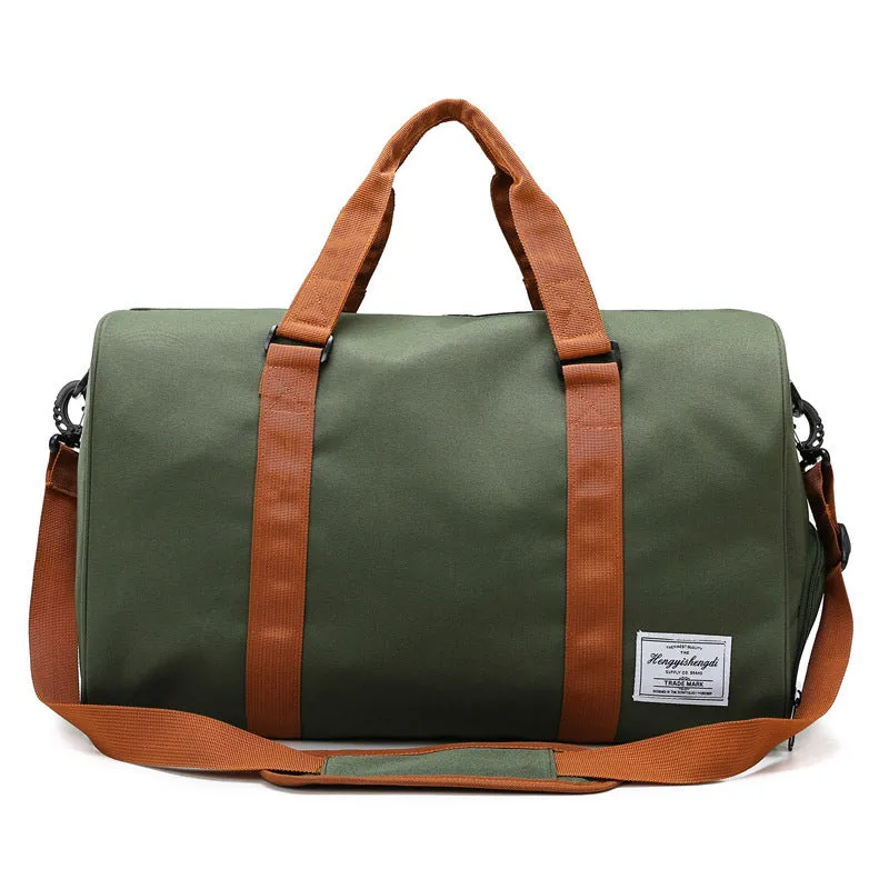 Women's & Men's & Fashion Fitness Leisure Korean Short Travel Bags