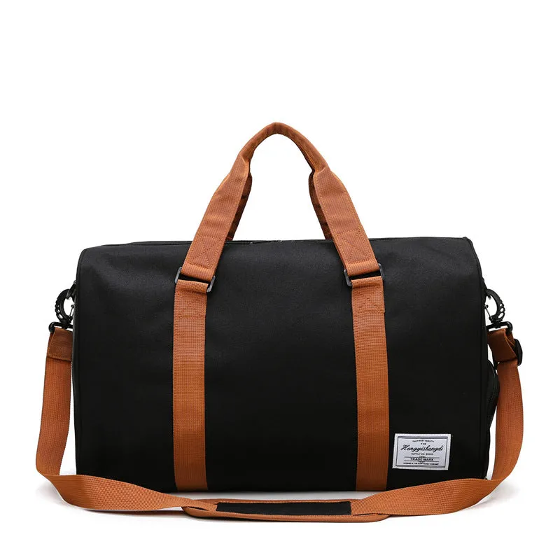 Women's & Men's & Fashion Fitness Leisure Korean Short Travel Bags