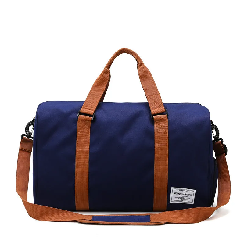 Women's & Men's & Fashion Fitness Leisure Korean Short Travel Bags