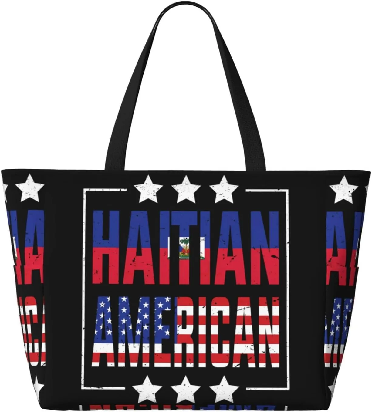 Women's Beach Travel Bags Large Waterproof Tote Bag with Pockets Sandproof Handbag for Beach Gym Vacation
