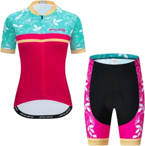 Women's Cycling Jersey Short Sleeve Bike Clothing Mountain Bicycle Clothes Road Cycling Tops CC65
