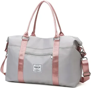 Women's Duffel for Travel, Carry-on for Airplane, Weekender Overnight Bag With Wet Pocket, Waterproof Sports Gym