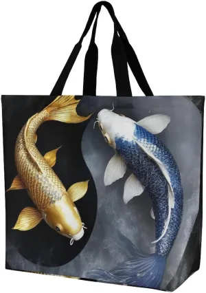 Women's Grocery Tote Bag, Multipurpose Large Shopping Shoulder Bag Reusable Storage Bags