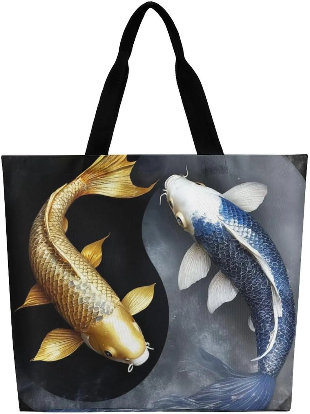 Women's Grocery Tote Bag, Multipurpose Large Shopping Shoulder Bag Reusable Storage Bags