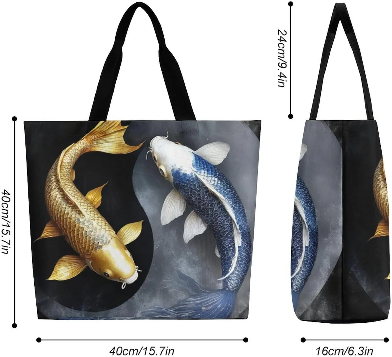 Women's Grocery Tote Bag, Multipurpose Large Shopping Shoulder Bag Reusable Storage Bags