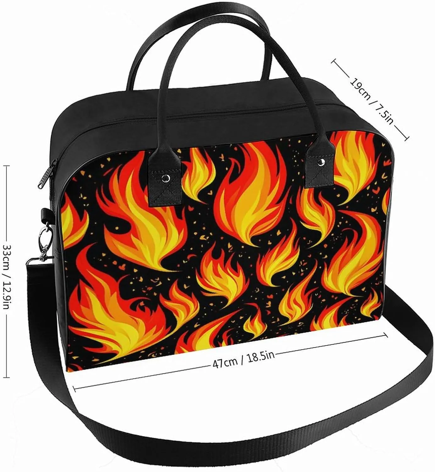 Women's Handbag Abstract-seamless-pattern-design Contains Pocket Storage Bag Work Commuting Shoulder Cross-Body Bag