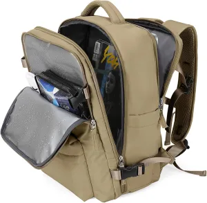 WONHOX Large Travel Backpack Carry on Flight Approved Laptop Work Business Backpack for Women Men Mochila de Viaje