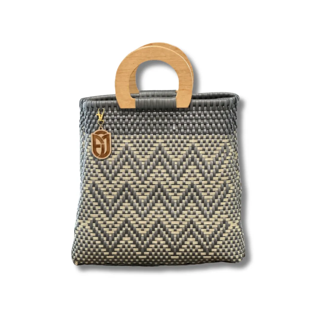 Wood Handle Tote