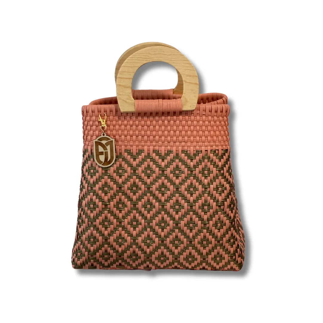 Wood Handle Tote