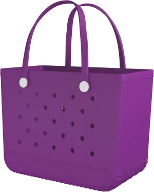 X-Large Rubber Tote Bag Rubber Beach Bag, Washable Durable Beach Tote, Lightweight, Waterproof Sandproof