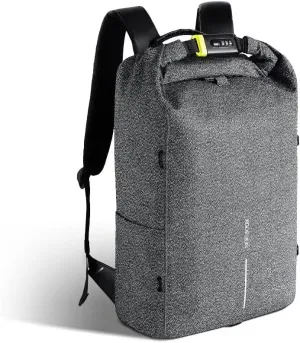 XDDesign Rolltop Backpack, Bobby Urban Anti-Theft Laptop Backpack 22L with 15.6" Laptop / 12.9" Table Compartment | Cut Proof | Waterproof Travel Backpack for Women Men