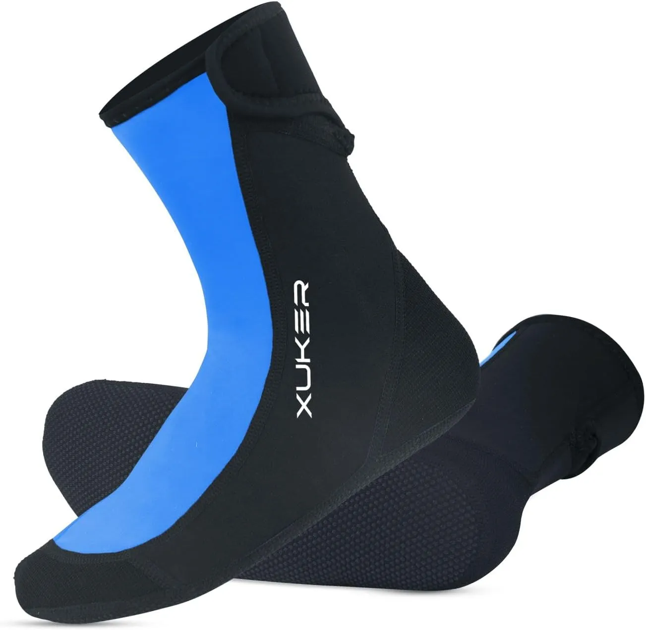 XUKER Sand Proof Beach Volleyball Socks Anti Slip Quick Dry Water Socks Swim Dive Socks for Sand Beach Soccer Tennis