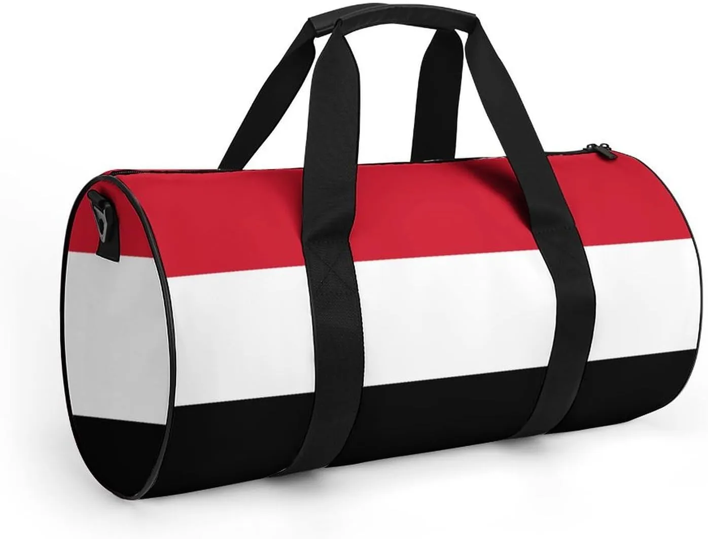 Yemen Flag Gym Duffel Bag with Wet Pocket for Men Women Sports Overnight Tote