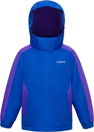 YINGJIELIDE Boy's Waterproof Ski Jacket,Kids Outdoor Snowboarding windproof Jacket,Fleece Lined Hooded,Warm Winter Snow Coat