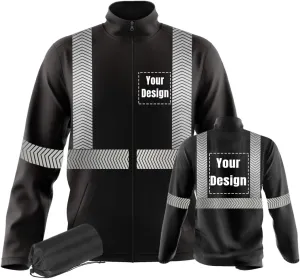 YOWESHOP Hi Vis Reflective Safety Jackets Customize Logo Lightweight Shirts Light and thin Workwear