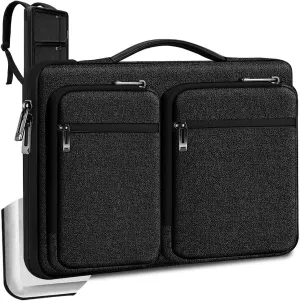 ZINZ Laptop Case 15 15.6 16 inches Sleeve Slim Briefcase Spill-Resistant Handbag for Most Popular 15" 15.6" 16" Notebooks，B01K01